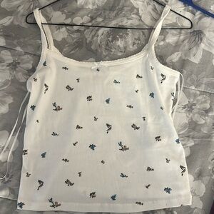 Levi’s Floral cropped tank